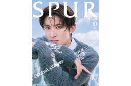 Snow Man向井康二「タイでニットを着るのは初体験」大人の魅力際立つ凛々しい表情「SPUR」初表紙