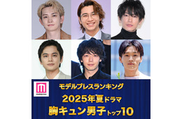 ＜夏ドラマアワード2025＞読者が選ぶ「胸キュン男子」トップ10を発表【モデルプレスランキング】
