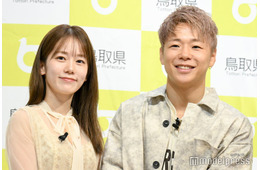 武尊＆川口葵、“結婚後初”夫婦でイベント登場 ケーキ入刀も実施「まさか結婚式よりも先にここで」