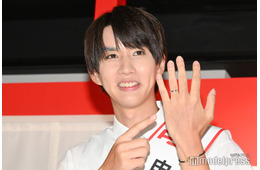 はじめしゃちょー、結婚後初の公の場 左手薬指に指輪キラリ＆報道陣からの祝福に「幸せです」