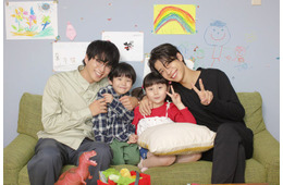 timelesz松島聡＆白洲迅「パパと親父のウチご飯」揃ってクランクイン 共演の子どもたちから刺激も「気を抜いていられないな」