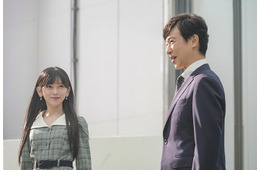 乃木坂46池田瑛紗「サムライマック」新CMで堺雅人と初共演 “似顔絵”も披露