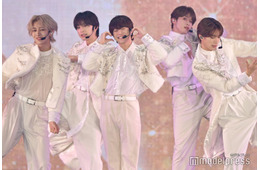 なにわ男子・大橋和也ら「君がトクベツ」劇中アイドル“ライクレ”サプライズライブ 話題曲イベント初披露に歓声【ガルアワ2025AW】