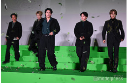 水上恒司・木戸大聖・綱啓永・JUNON（BE:FIRST）瞬間最大風速25km／sの”爆風”で登場 JUNONがミスに照れ笑い「緊張してるの見え見えでした」【WIND BREAKER／ウィンドブレイカー】