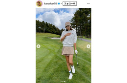 狩野舞子、スリットからスラリ美脚披露「スタイル良すぎ」「かっこいいし可愛い」と反響