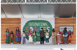 山下幸輝・「今日好き」米澤りあら、キッズモデルとランウェイ オリエンタルファッション着こなす【SDGs FES】