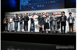 Snow Man目黒蓮・今田美桜・HANAら「ベストジーニスト2025」発表 目黒は2年連続受賞の快挙【一覧】