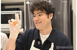 「じゃあ、あんたが作ってみろよ」前原瑞樹、男性限定料理教室にサプライズ登場 劇中登場“筑前煮”に挑戦