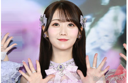 ＝LOVE大谷映美里、オフショル×ミニスカの大人コーデ披露「刺激強い」「三度見した」と反響