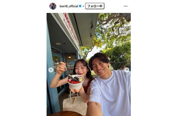 サッカー日本代表エース・上田綺世選手が“歴史的勝利の立役者”に 活躍支える美人妻・由布菜月にも注目集まる