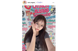 「今日好き」永瀬さら、肩出しコーデで“人生初”紅葉満喫「彼女感凄い」「デコルテ綺麗」の声