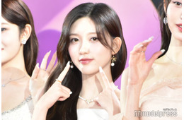 IVEガウル、前髪ぱっつんピンクヘアで印象ガラリ「一瞬誰かと」「お人形さんみたい」驚き＆絶賛の声