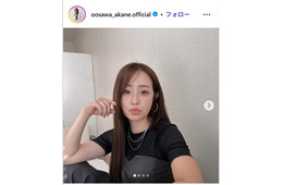 大沢あかね、ノースリーブ姿で雰囲気ガラリ「透明感すごい」「輝いてる」の声