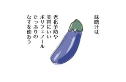 茄子は、老化防止や美容にいいポリフェノールがたっぷり。さらに吸収をよくするには？【激せまキッチンで時短！簡単！ムダなしごはん #３】