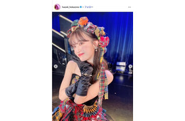 元HKT48外薗葉月「婚姻届提出しました」夫・巨人リチャード選手との写真公開 証人にも注目集まる「すごい豪華」