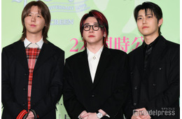 Mrs. GREEN APPLE大森元貴、ノーメイクで「フェーズ3」突入後初の生配信登場 オフ感溢れる3人の姿に反響相次ぐ「素ミセス最高」「お肌ツヤツヤ」