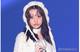 CUTIE STREET板倉可奈、バブーシュカ姿で微笑む レースが可愛いガーリースタイル【TGCしずおか2026】