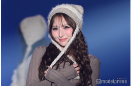 CANDY TUNE小川奈々子、ウェービーヘア×ニット帽がお似合い「普段と雰囲気違って新鮮」「可愛い」と反響【TGCしずおか2026】