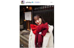 サッカー日本代表・上田綺世選手の美人妻、手編みフーディ姿が話題「商品レベル」「器用すぎる」