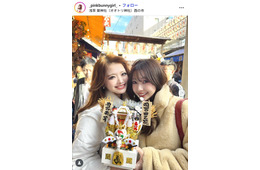 「今日好き」雨宮由乙花＆未苺、姉妹で“真逆ギャルメイク”「平成感が最高」「遺伝子強すぎ」の声