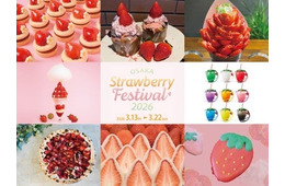 いちご好き必見！横浜で58万人動員の“いちごの祭典”大阪に再上陸