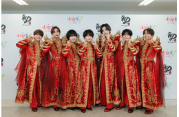 なにわ男子・道枝駿佑「はけたくなる」丈熱ポスターに漢字一文字…初ドーム会見でなにわ魂全開【囲み取材全文後編／なにわ男子 1st DOME LIVE ’VoyAGE’】