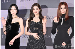 MISAMO、3人揃って原宿登場 日本初アルバム制作への思い明かす「たくさんのコンセプトを」【MISAMO 1st Listening Party「PLAY」】