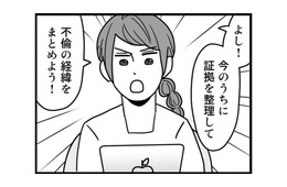 出張と偽り不倫相手の住む場所へ向かう夫。その間に不倫の証拠を整理して経緯をまとめる【結婚生活の半分以上不倫サレてました #５】