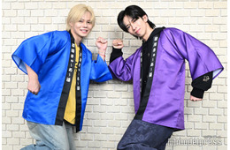 超特急・小笠原海の逆質問から2人のハモリで終わった囲み取材全貌 バレンタインの思い出・“表に出ない”緻密な設定資料の存在など