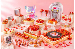 ノスタルジックないちごの誘惑。ヒルトン名古屋の苺ビュッフェ第2弾「Strawberry Nostalgia」開催