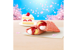 マクドナルド、新作スイーツ「いちごショートケーキパイ」登場 甘酢っぱいちごフィリング×サクふわ・とろ～り食感