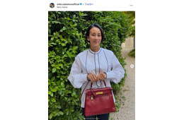 中村江里子アナ「フリフリ水着を着てみました」全身ショットに反響「人形みたいなプロポーション」「脚がまっすぐで綺麗すぎる」