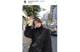 美人インフルエンサー、雪中でのショーパンコーデに絶賛の声「脚まっすぐで綺麗」「北海道でもビジュ爆発」