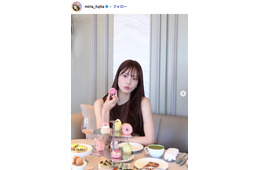 藤田みりあ、美脚際立つ“女子会ランチ”コーデ公開「レベチの美しさ」「脚のラインが綺麗すぎる」と反響