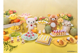 “リラックマ”スイーツビュッフェがニューオータニに初登場 キャラモチーフの和洋コラボスイーツ