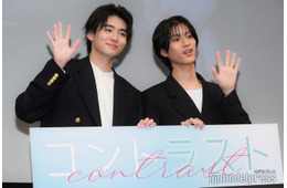 井内悠陽＆ICEx阿久根温世、共通点は“ボケたがり” アドリブ多めのラブストーリー撮影振り返る【コントラスト】