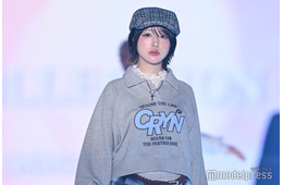 なえなの、水色アイラインで雰囲気ガラリ 色白美脚輝く【TGC2026 S/S】