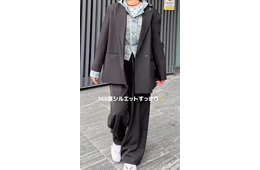 スラックスで作る大人のジャケット着こなし。オンもオフも映える大人のカッコよさとは【40代の毎日コーデ】