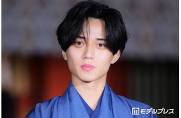 キンプリ永瀬廉、華やか和装姿で登場 自身は“早さの鬼”と自称するも「横の赤い子が、もっと早くて」【鬼の花嫁】