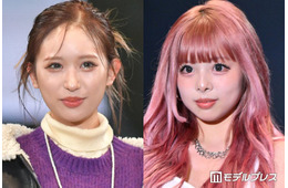 「今日好き」あいさ＆「シャッフルアイランド」伊藤桃々、平成ギャル風ビジュが話題「再現度高い」「似合いすぎ」