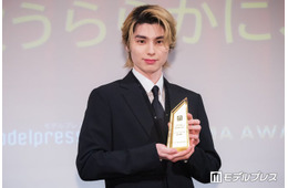 本田響矢「めおと日和」愛語る「人としても成長することができた大切な作品」助演俳優部門1位に感謝【モデルプレス ベストドラマアワード 授賞式】