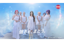 HANA、純白衣装で新CM出演 パフォーマンス前に絶対やること明かす「部屋を暗くして…」