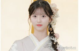 AKB48初“研究生センター”「人生初髪を染めました」ピンクヘア姿披露「騙された」「新鮮で可愛い」