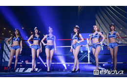 「K-1 GIRLS 2026」がリングデビュー 美スタイル際立つコスチュームで華添える