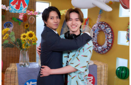 山下智久、KEY TO LIT岩崎大昇が歌唱する劇中歌を作詞 “熱いハグ”交わすメイキング写真＆楽曲本編映像解禁【正直不動産】