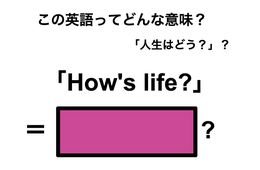 英語で「元気にしてた？」は何て言う？