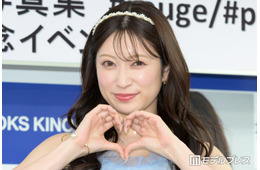 第1子出産の元NMB48吉田朱里、生後3ヶ月娘が「ギャルピースしてくれました」月齢フォト公開「本当にしてて可愛い」「天使」の声