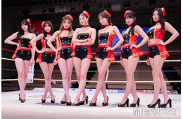 「Krushガールズ2026」がリングデビュー 美スタイル際立つコスチュームで観客魅了