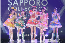 超ときめき宣伝部「サツコレ」初出演「最上級にかわいいの！」含むメドレーで会場一体・“超かわいいコール”も沸く【サツコレ2026S/S】