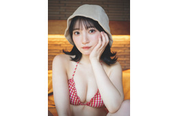 声優・豊田萌絵、ふんわり美バスト披露 サウナでくつろぐ
